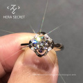 2021 Classic Gic Certification Weddings Ring Man Made Diamond Natural Diamond Jewelry